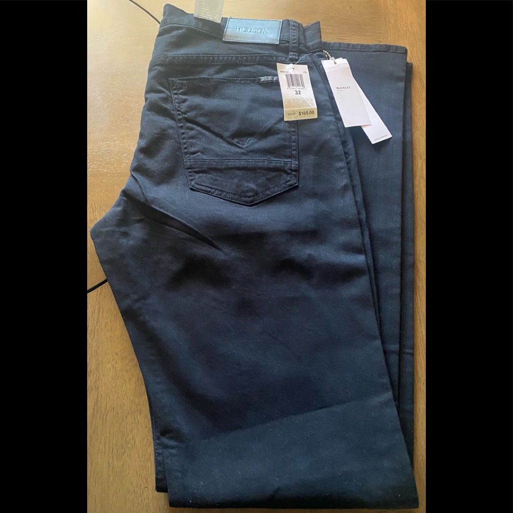 Black Men Hudson Jeans